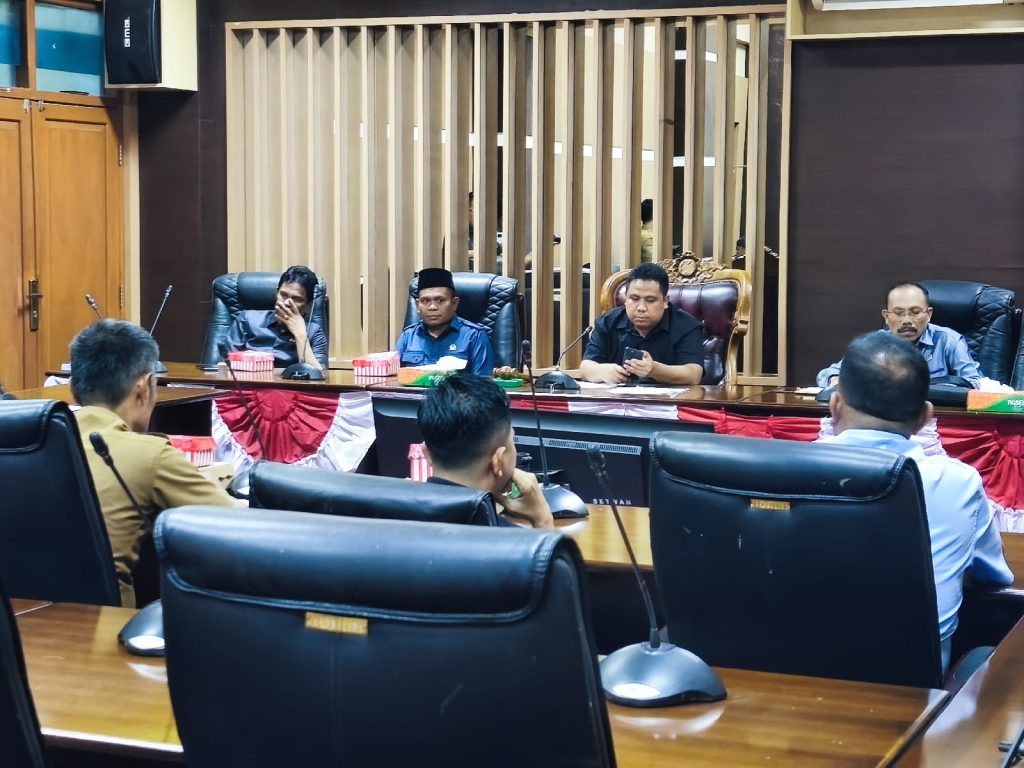 DPRD Tanbu saat RDP dengan Klub Persepan