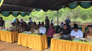 Waket DPRD Kabupaten Kotabaru, Chairil Anwar saat Zoom Meeting bersama Wakil Panglima TNI
