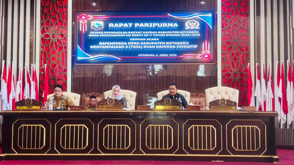 Kegiatan Rapat Paripurna DPRD Kotabaru