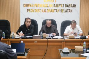 Komisi I DPRD Kalsel saat rapat dengan Biro Umum Sekretariat Daerah Provinsi Kalsel