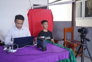 Layanan kependudukan perekaman dan pencetakan KTP di Desa Mantimin oleh Disdukcapil Balangan, Rabu (22/7/2026). - Foto: Mc.Balangan
